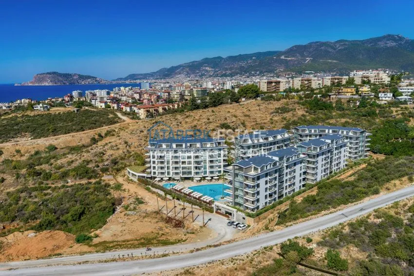 Комплекс с инфраструктурой отеля в районе университета и русской школы в Алании 30 