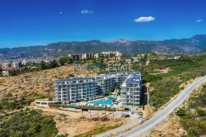 Комплекс с инфраструктурой отеля в районе университета и русской школы в Алании 31 