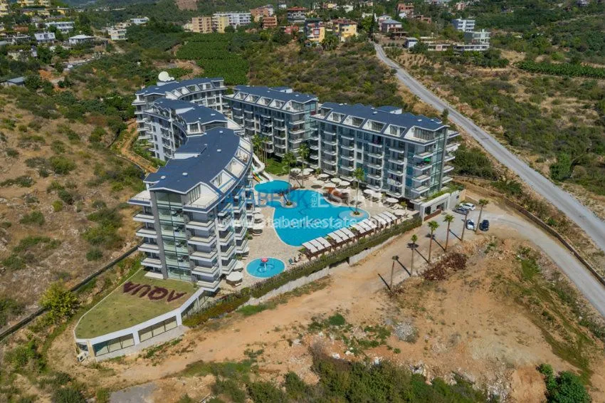 Комплекс с инфраструктурой отеля в районе университета и русской школы в Алании 32 