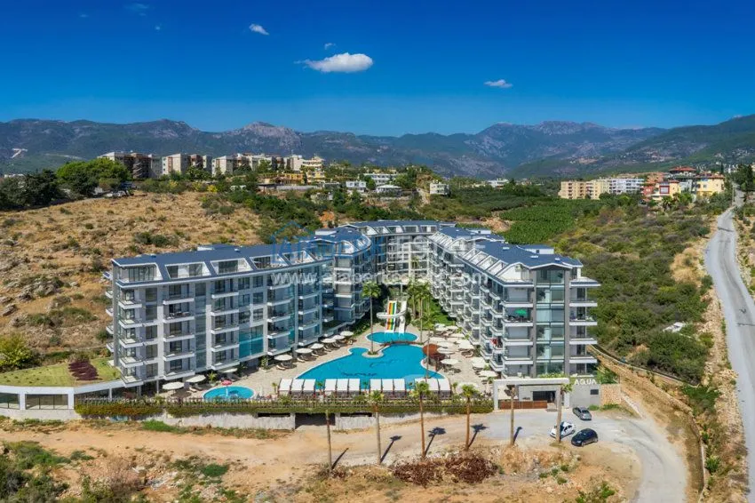 Комплекс с инфраструктурой отеля в районе университета и русской школы в Алании 34 