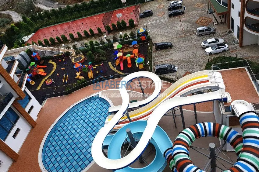 Апартаменты 1+1 в комплексе Азура Парк, Махмутлар 6 