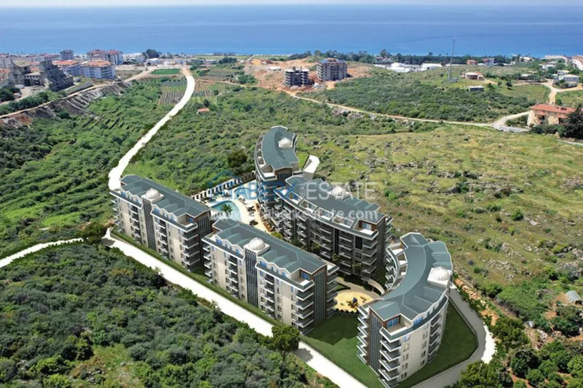 Комплекс с инфраструктурой отеля в районе университета и русской школы в Алании 37 