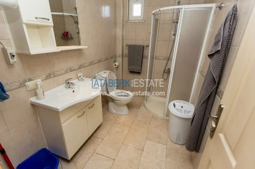 Дуплекс 4+1 с потрясающим видом на море и крепость в центре Алании 2 