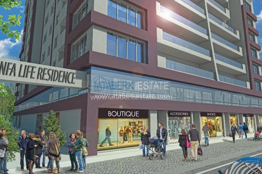 Шикарный построенный новый комплекс в Стамбуле 7