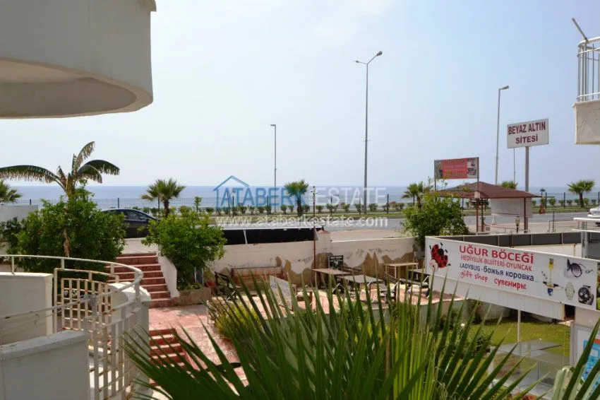 Квартира 2+1 на первой линии моря в Махмутларе, Алания 11 