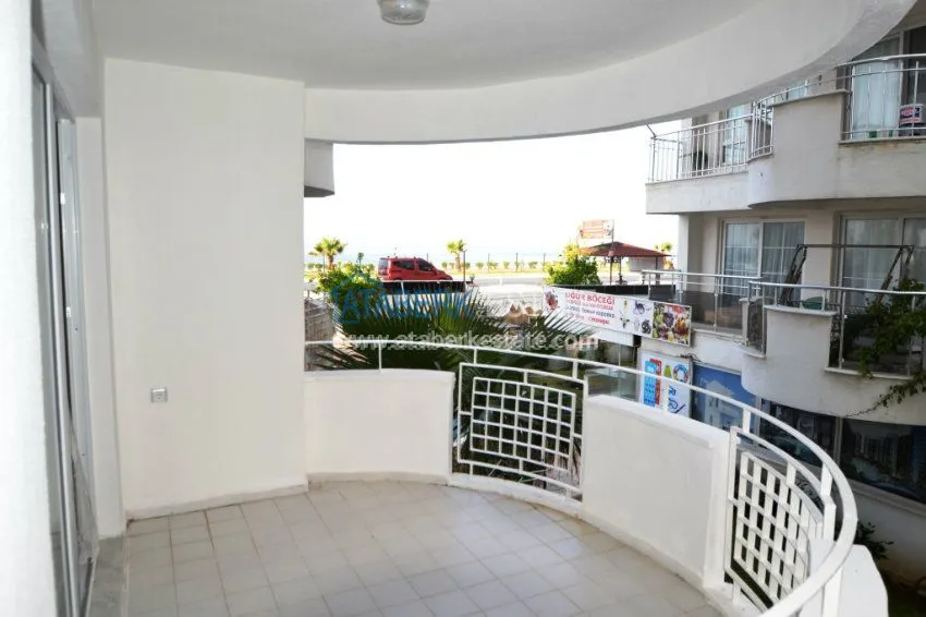 Квартира 2+1 на первой линии моря в Махмутларе, Алания 12 