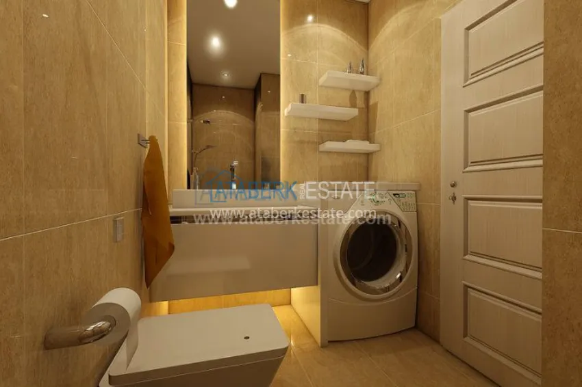 Солнечная квартира 2+1 в Махмутларе 9 