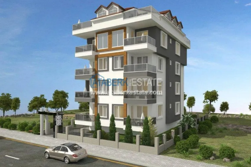 Квартира-дублекс в комплексе крупного застройщика в самом центре Алании 1