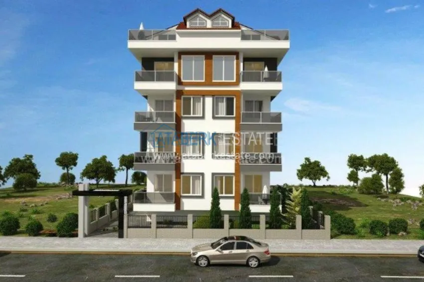 Квартира-дублекс в комплексе крупного застройщика в самом центре Алании 4