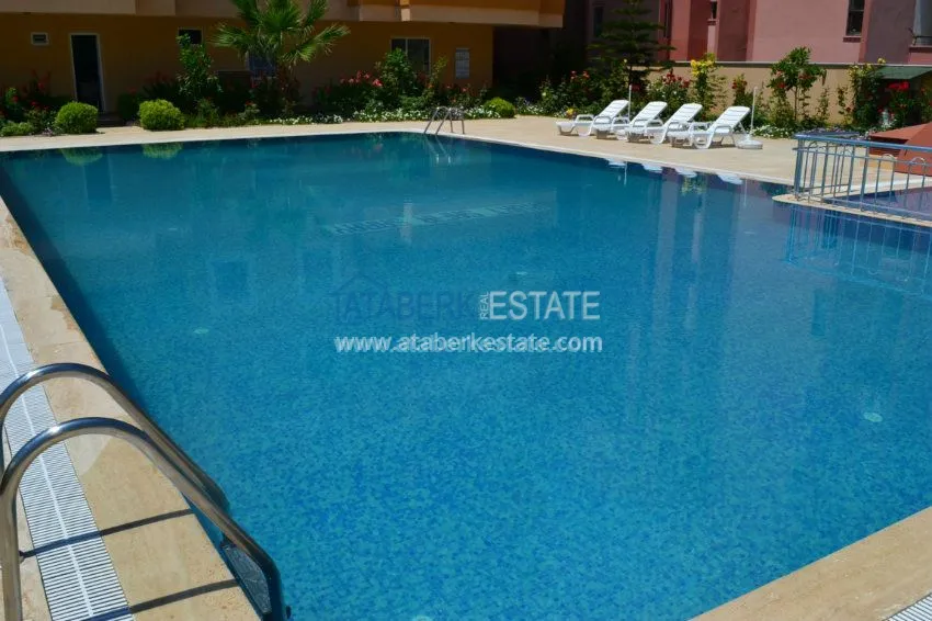 Квартира большой площади в прекрасном жилом комплексе в Махмутларе 6 