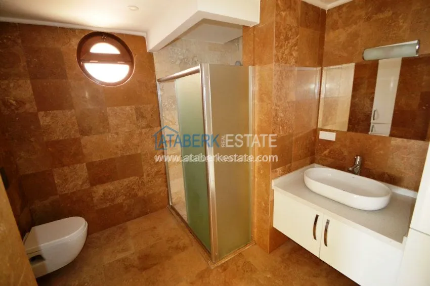 Прекрасная квартира с видом на бассейн с чистовой отделкой в центре Махмутлара 19 