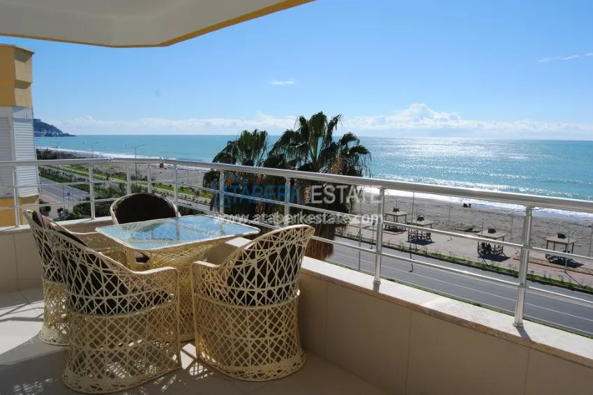 Квартира на первой береговой линии в Махмутларе, Алания 17