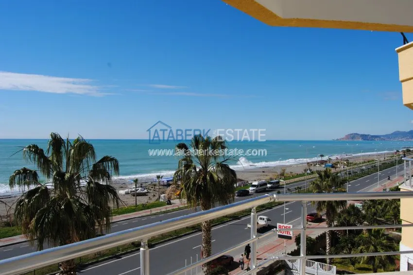 Квартира на первой береговой линии в Махмутларе, Алания 23