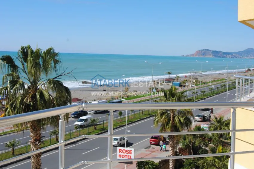 Квартира на первой береговой линии в Махмутларе, Алания 1