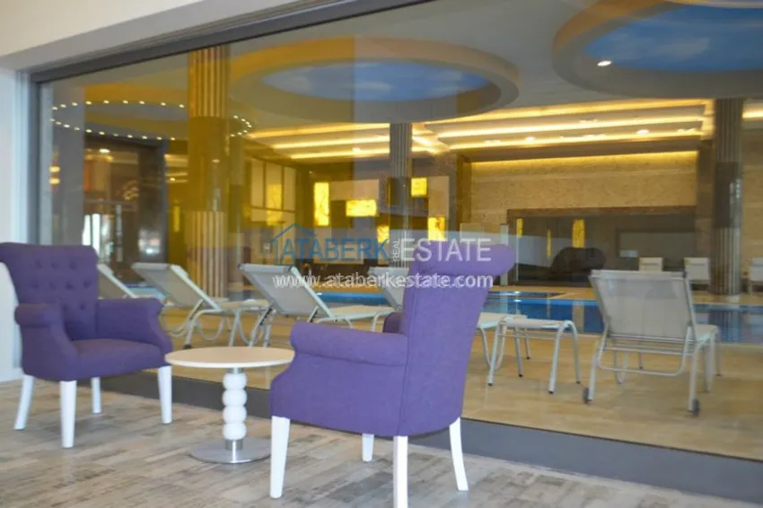 Недорогая квартира с видом на море в Махмутларе 7