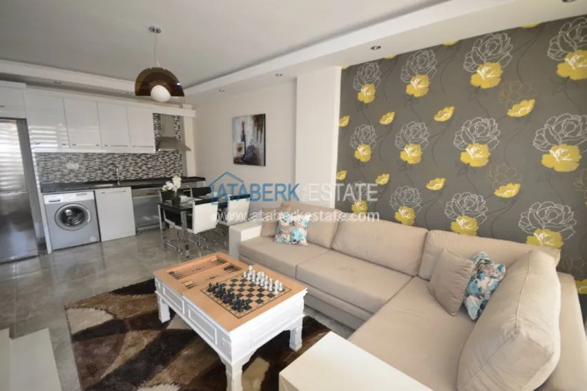 Квартиры в новом комплексе рядом с морем в районе Оба, Алания 18