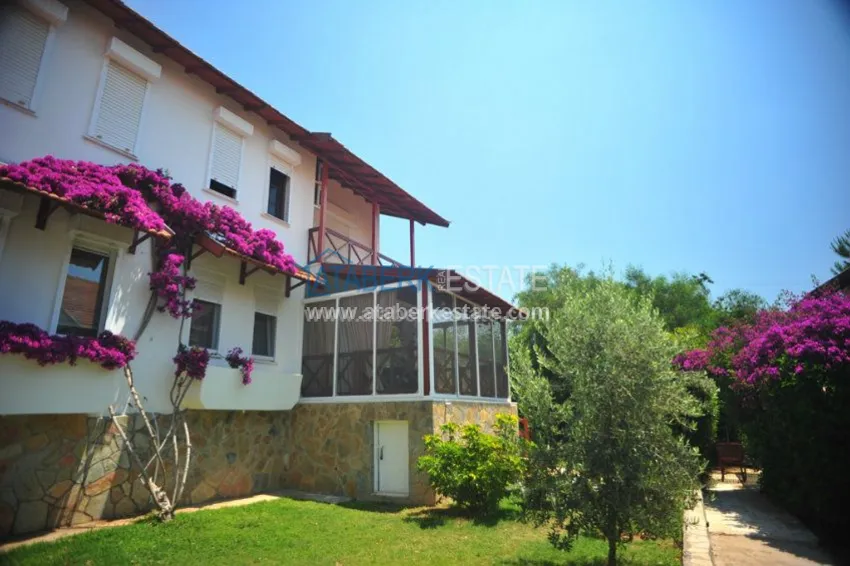 Вилла в 300 метрах от Средиземного моря в районе Демирташ, Алания 7 