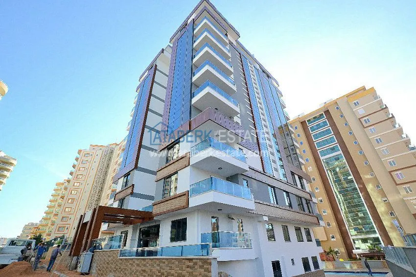 Апартаменты 2+1 в 300 метрах от Средиземного моря. 16 