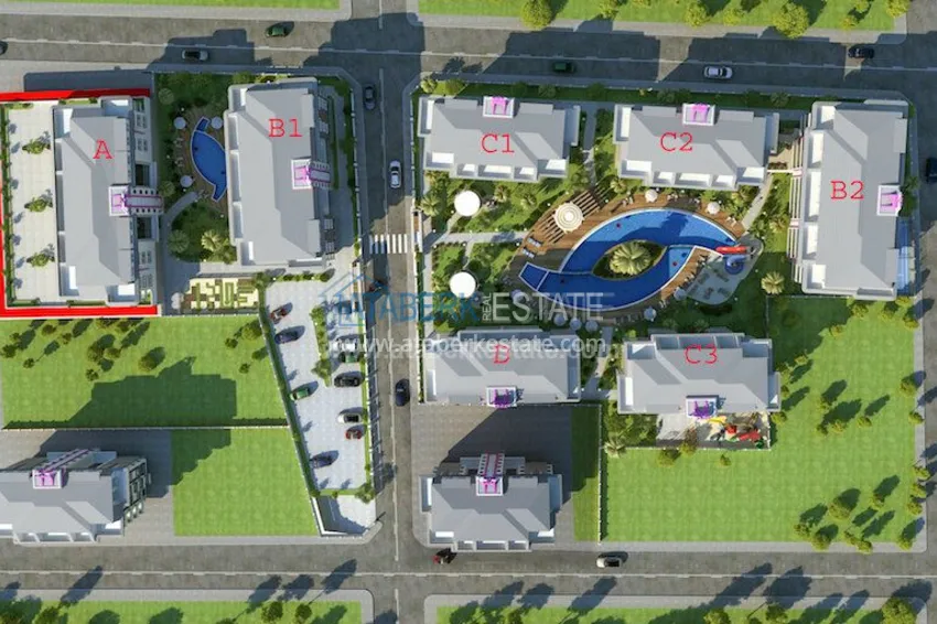 Комплекс с большой территорией и инфраструктурой в 200 метрах от моря 1 