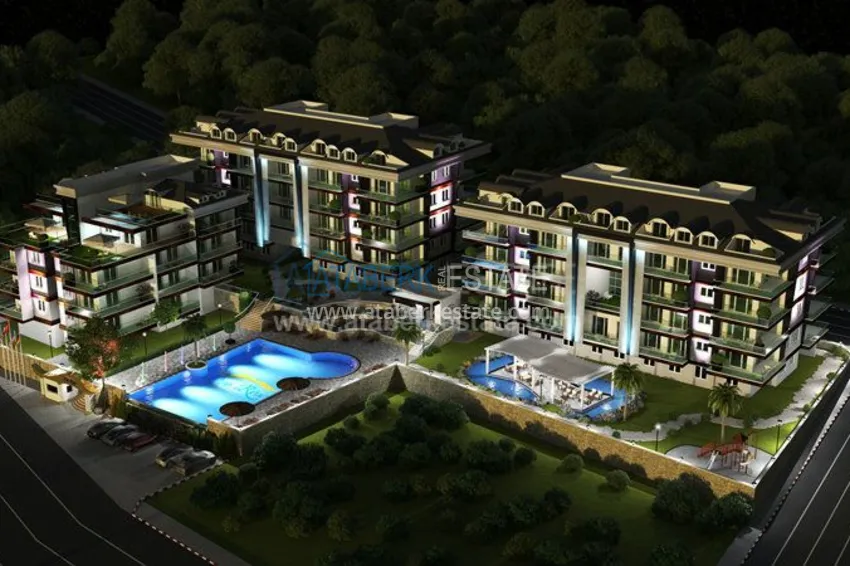 Комплекс в живописном месте у горной реки Дымчай. 2