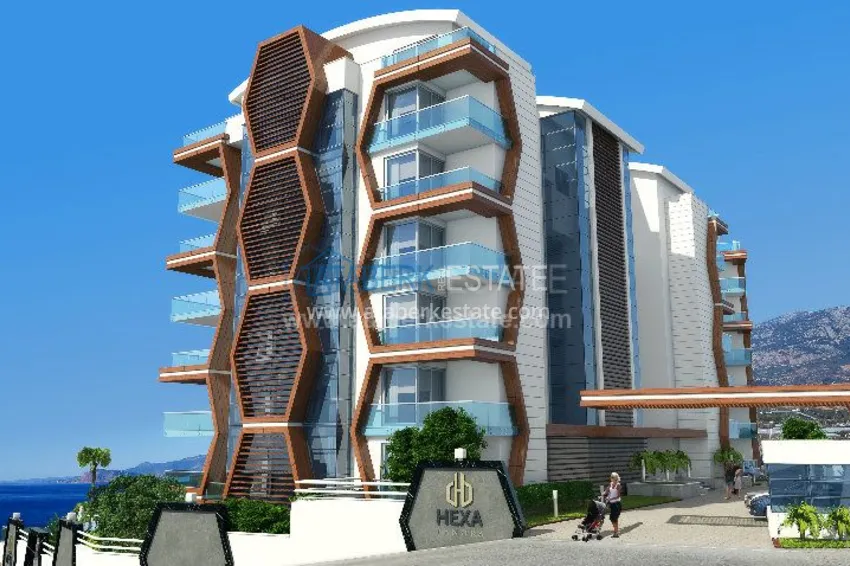 Элитный комплекс с видовыми квартирами в 50 метрах от Средиземного моря 11 