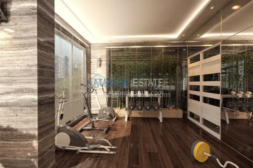 Солнечная квартира 2+1 в Махмутларе 10 