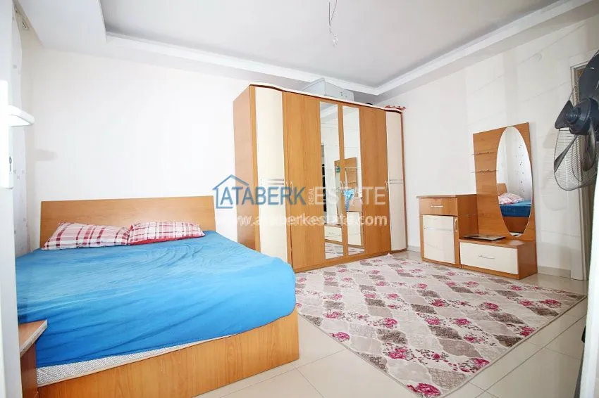 Просторная квартира 1+1 в районе Махмутлар 9 