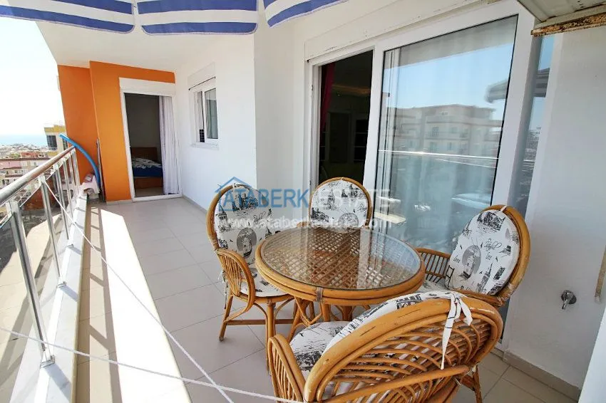 Просторная квартира 1+1 в районе Махмутлар 20 