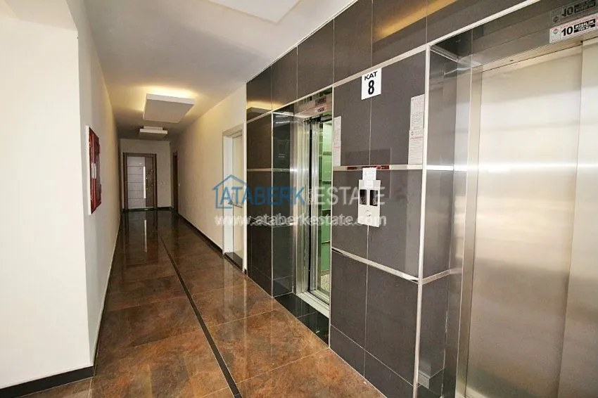 Просторная квартира 1+1 в районе Махмутлар 21 