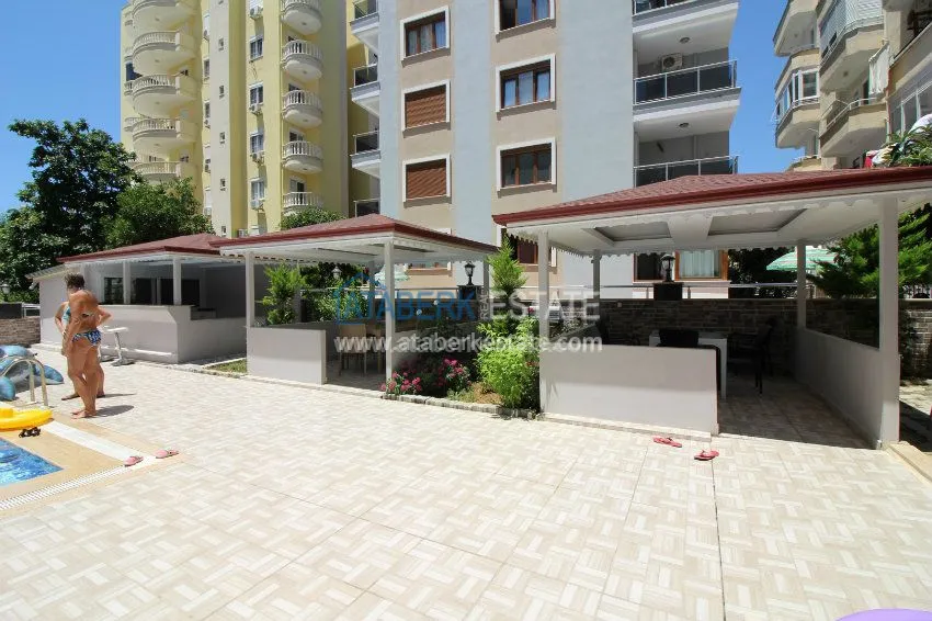 Просторная квартира 1+1 в районе Махмутлар 27 