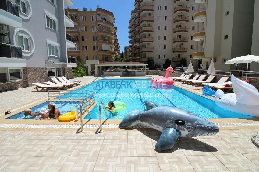 Просторная квартира 1+1 в районе Махмутлар 31 