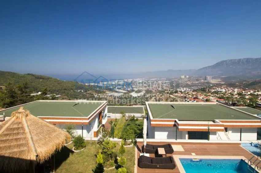 Приватный комплекс с виллами люкс класса в Каргыджаке 2