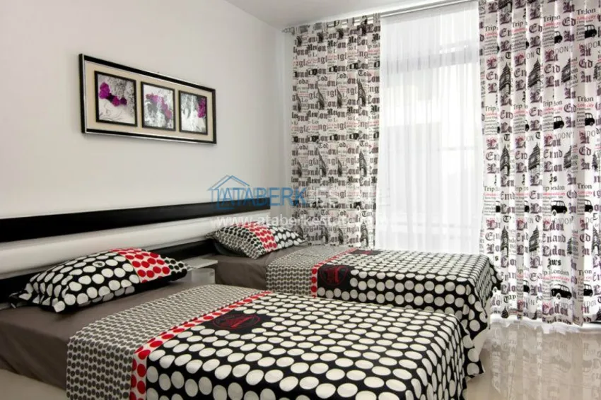 Комплекс с инфраструктурой отеля в районе университета и русской школы в Алании 45 