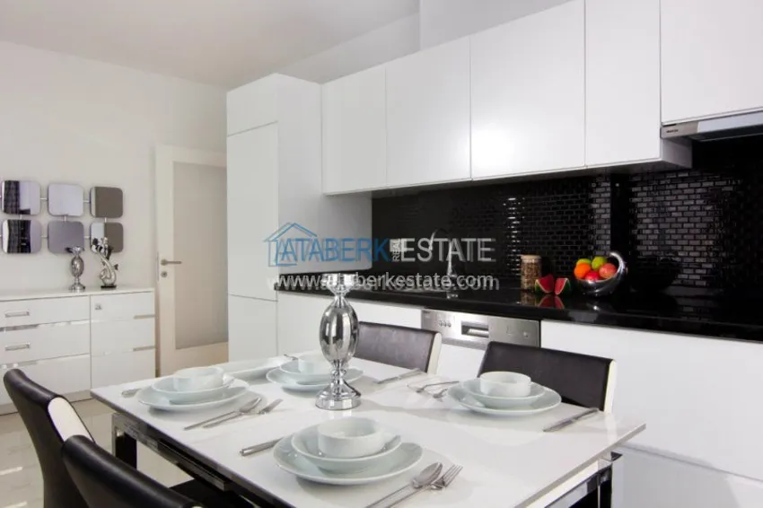 Комплекс с инфраструктурой отеля в районе университета и русской школы в Алании 48 