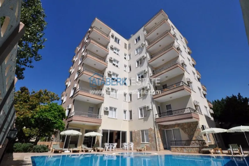 Комфортабельные и полностью меблированные апартаменты 1+1 в районе Оба 1 