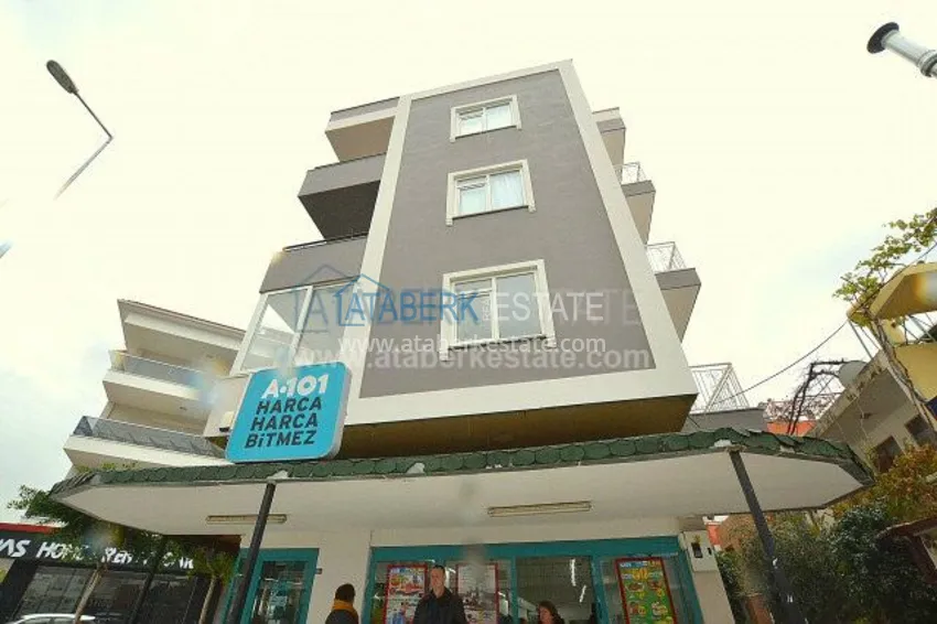 Квартира с одной спальней в центре района Оба. 1 