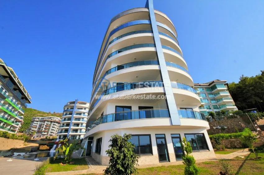 Двухкомнатная квартира в комплексе с крытым бассейном район Каргыджак 24 