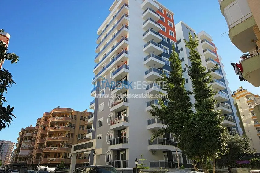 Квартира 1+1 по доступной цене в cовременном районе Алании – Махмутлар 7 