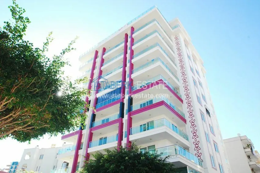 Апартаменты 1+1  с бассейном в Махмутлар. 1 