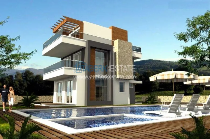 Виллы в популярном районе всего в 250 метрах от моря с гибкими условиями оплаты 6