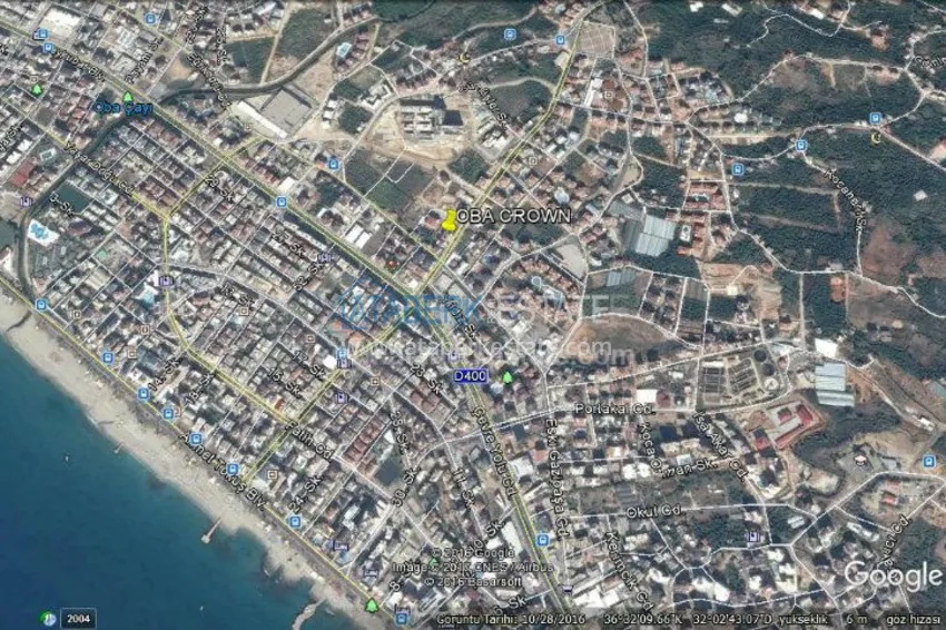 В европейском районе Оба-новом центре Аланьи - отличный пентхаус с прекрасным расположением 16 