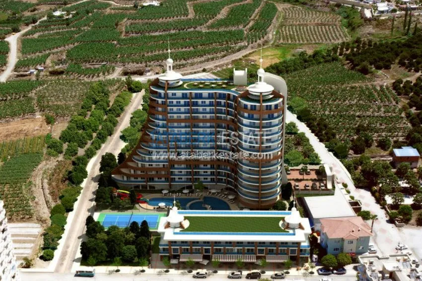 Апартаменты с двумя спальнями комплексе с отельной инфраструктурой. 15 