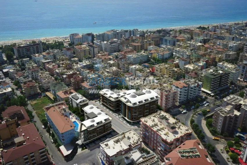 Апартаменты в центре Алании у пляжа Клеопатры 46 