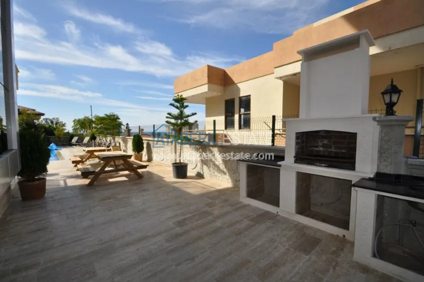 Квартиры с качественной отделкой в новом жилом комплексе у моря в Кестеле, Алания 5 