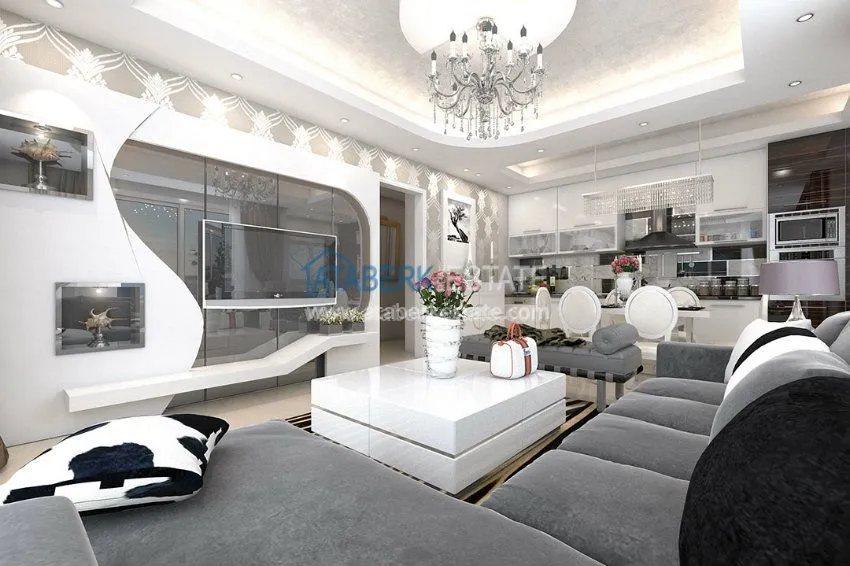 Квартира 2+1 в новом комплексе района Махмутлар. 8 