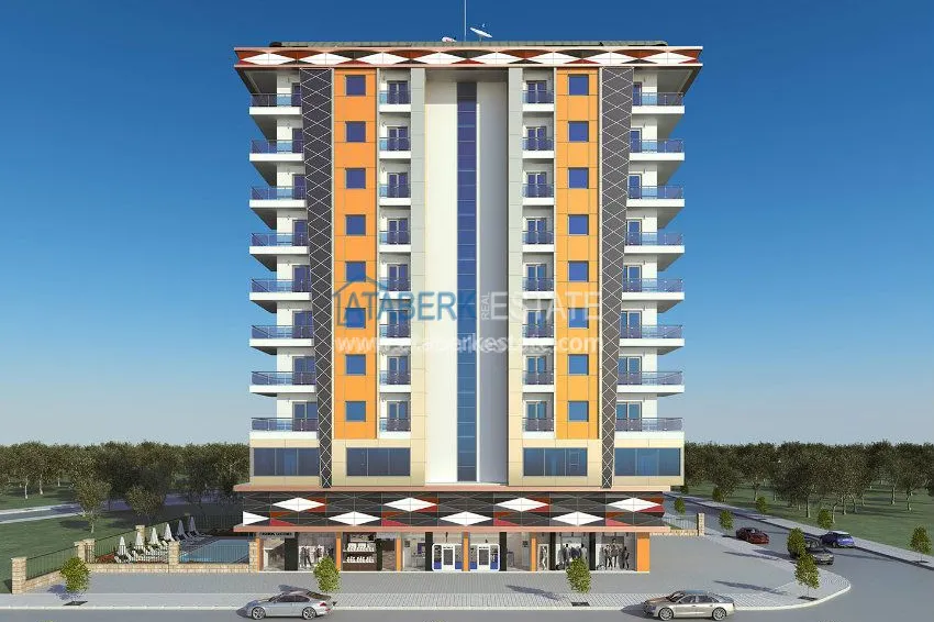 Квартира 2+1 в новом комплексе района Махмутлар. 14 