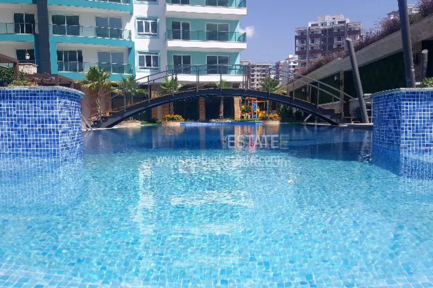 Просторная квартира 2+1 в шикарном комплексе района Махмутлар. 15 