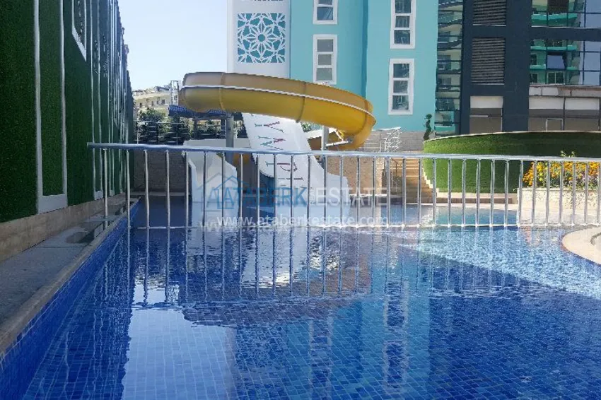 Просторная квартира 2+1 в шикарном комплексе района Махмутлар. 18 