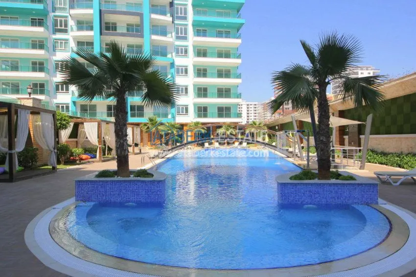 Просторная квартира 2+1 в шикарном комплексе района Махмутлар. 25 