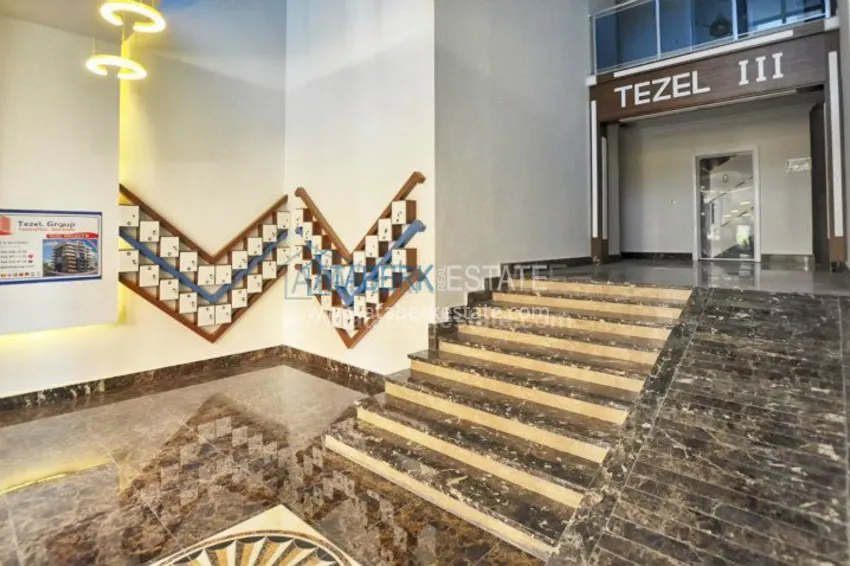 Квартира 1+1 в современном комплексе в Махмутларе 2 